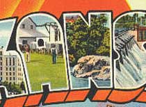 vintage postcard - Arkansas.