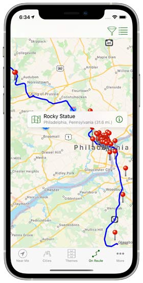 app with map view