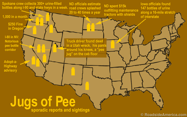 Jugs of Pee map.
